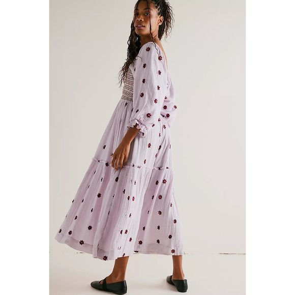 Free People Dahlia Embroidered Maxi Dress - Picture 2 of 7